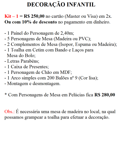 Kit 1 Inf Kit 1 Inf