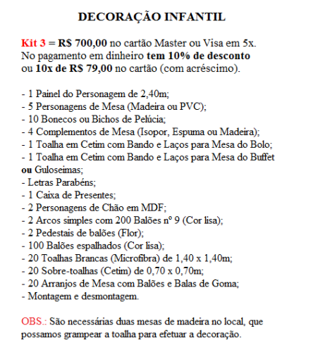 Kit 3 Inf Kit 3 Inf
